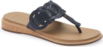 Olukai Kanani Sandal in Trench Blue/warm Sand at Nordstrom, Size 6