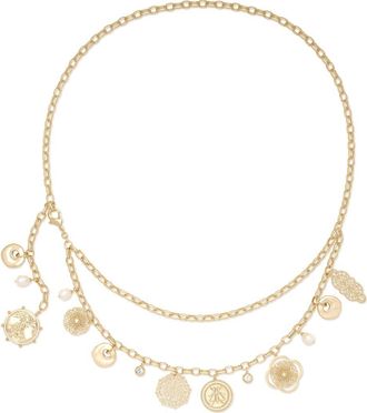 Ramy Brook Ariana Layered Charm Belt in Gold at Nordstrom, Size No Size