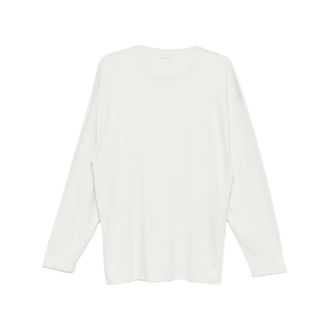 Christophe Lemaire Long Sleeve Tops, male, White, Size: XL LS T-shirt