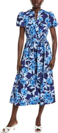 Anne Klein A-Line Morden Midi Dress