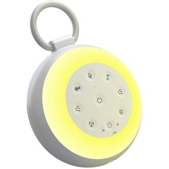 OEM Ayuda Para Dormir Con Ruido Blanco Y Luz Nocturna C&aacute;lida, 24 Sonidos De La Naturaleza, Reducci&oacute;n Del Estr&eacute;s Y Efecto Relajante Para Beb&eacute;s, Dispositivo
