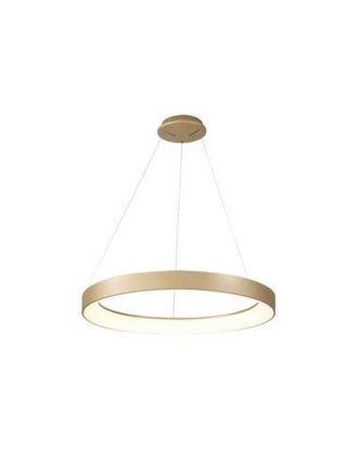 Mantra Mantra L&aacute;mpara Colgante Led Moderna Niseko Ii Oro, Con Mando Regulable &Oslash; 90-65-50-38 Cm