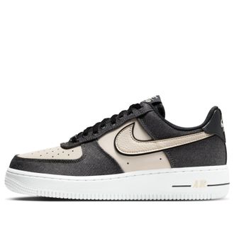 Nike (WMNS) Nike Air Force 1 07 SE Denim Black Net IB6642-001