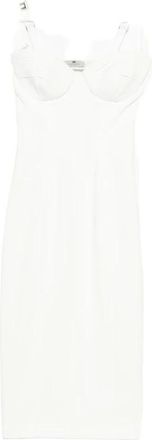 Elisabetta Franchi Mujer, Vestidos, Blanco, Talla: M