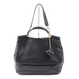 Dolce & Gabbana Pre-owned Leather totes - Dames - Pre-owned - Zwart - Maat: ONE Size Leer
