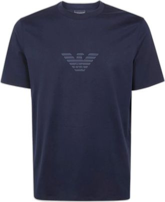 Emporio Armani Hombre, Camisetas, Azul, Talla: L