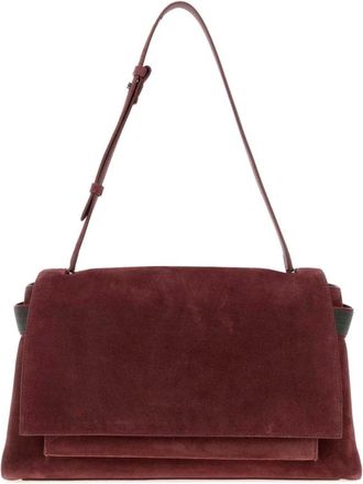 Brunello Cucinelli Tassen, Dames, Rood, ONE Size, Schoudertas