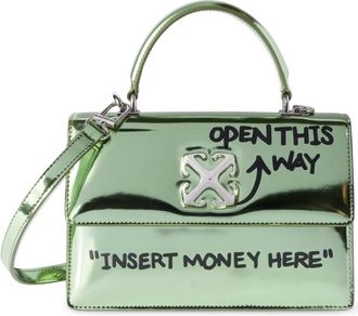 Off-white Jitney 1.4 tote bag - Green