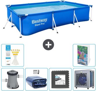 Bestway Piscina Bestway Steel Pro Rectangular - 300x201x66 Cm - 7-piezas S190