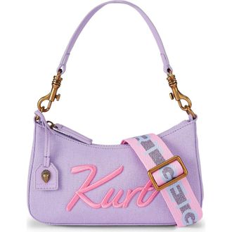 Kurt Geiger Small Hobo Crossbody Bag in Light/Pastel Purple at Nordstrom