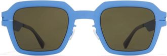Mykita Mott Zonnebril - Dames - Zonnebrillen - Blauw - ONE Size - Accessoires