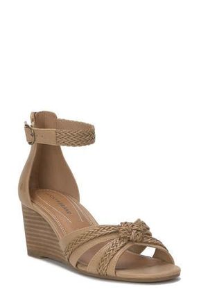 Lucky Brand Jaelah Wedge Sandal in Cortado Sumhaz at Nordstrom Rack, Size 6.5