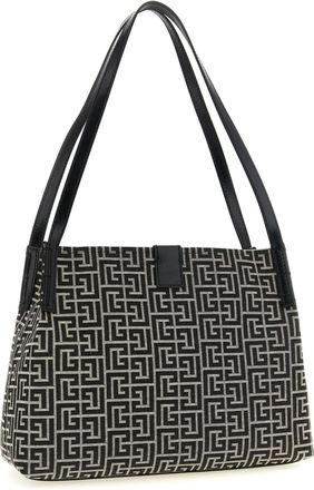 Balmain Release Shoulder Bag - Black