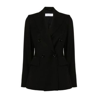 Max Mara Blazers, female, Black, Size: 2XS Osanna Blazer