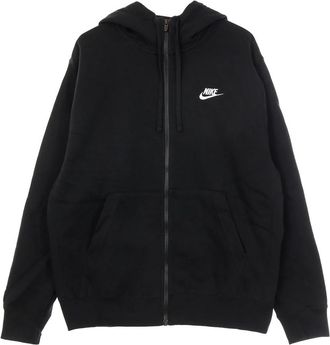 Nike Sportieve Zip Hoodie Zwart Lange Mouw - Heren - Sportshirts - Zwart - XL - Katoen - Fitness