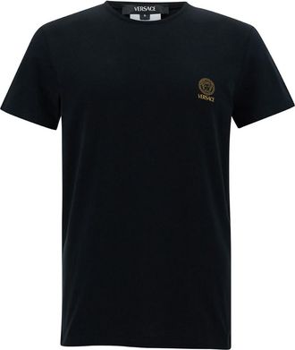 Versace Black Crew Neck T-Shirt