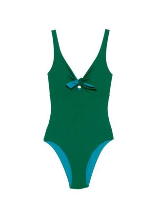 Fisico One-Piece Swimsuit With Knot