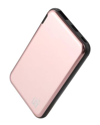 Lax Gadgets Aluminum 7200Mah Power Bank with USB-C