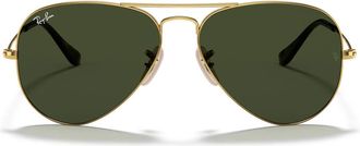Ray-Ban Sunglasses Rb3025 181 Aviator Gradient Gold/Green G 15 Unisex