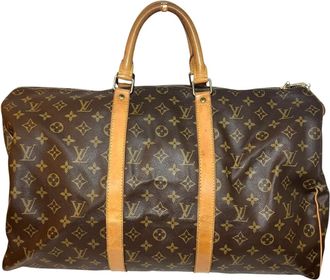 Louis Vuitton Brown Monogram Monogram Boston Bag (Pre-Owned)