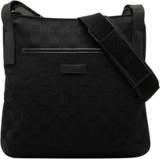Gucci Borsa a tracolla Pre-owned in tela - - Pre-owned - Donna - Nero - ONE SIZE