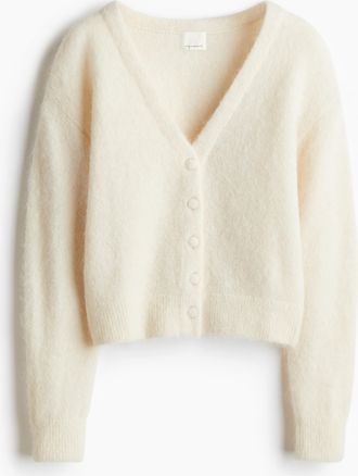 H&M Cardigan aus Alpakamix - White