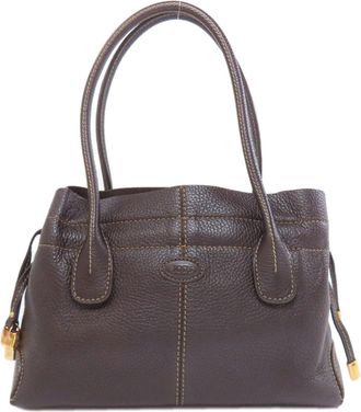 Tod's Tods Leather Handbag (Pre-Owned)