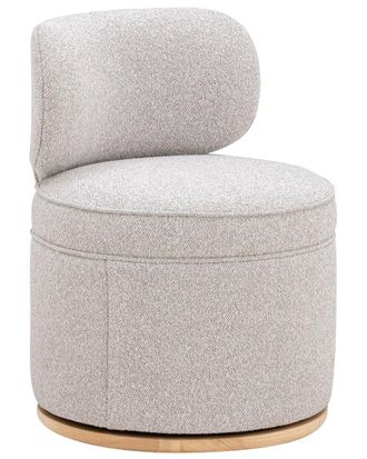 TOV Furniture Tov Furniture Amaya Textured Fabric Swivel Desk Chair