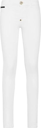 Philipp Plein Donna, Jeans, Bianco, W28, new