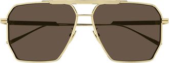 Bottega Veneta Sunglasses Bv1012 S 003 Gold/Brown Men