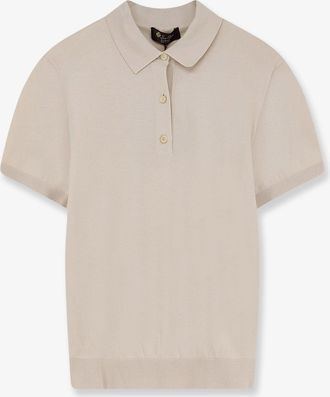Loro Piana Maglia Polo Ice Wish in cotone - LORO PIANA - gender_Woman