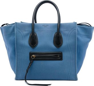 Celine Pre-owned Celine Medium Denim Phantom Luggage Tote Ladies YQSSK4XIHTVQOQA2