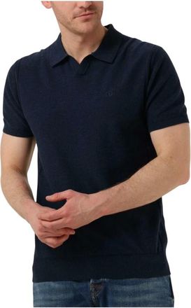 Dstrezzed Dstrezzed, Tops, Heren, Blauw, S, Katoen, Mercury Short Sleeve Polo