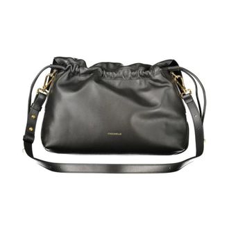 Coccinelle Pochette in pelle con coulisse - - Bags - Donna - Nero - ONE SIZE