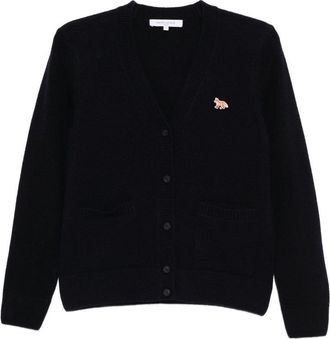 Maison Kitsuné Baby Fox Wool Cardigan
