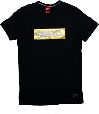 Nike FC T-Shirt Black Gold 635408-010