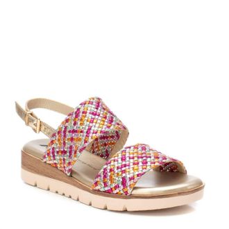 Xti Womens Woven Sandals In Fuchsia