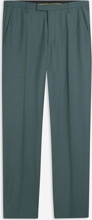 Cinque B&uuml;gelfaltenhose CINQUE CIMONOPOLI-H, Herren, Gr. 54, N-Gr, gr&uuml;n, Web, Obermaterial: 53% Polyester, 43% Schurwolle, 4% Elasthan, unifarben, slim fit la