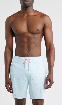 Johnnie-O Caladesi Swim Trunks in Sardinia at Nordstrom, Size Xx-Large
