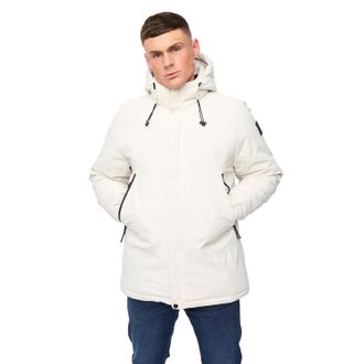 Crosshatch Heren Rendors Jas (Putty)