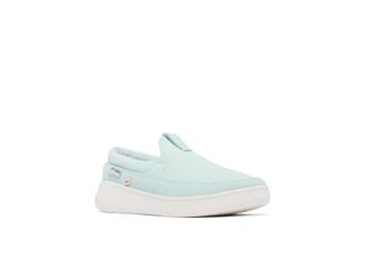 Columbia Boatsidetm PFG Womens Shoes Icy Morn/Sorbet : 10 B - Medium, Canvas/Suede