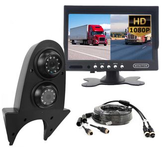 OEM Kit Ahd, Doppia Telecamera Di Retromarcia Sul Tetto Con Monitor Da 7 E Cavo