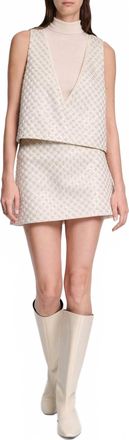 Dorothee Schumacher Sparkling Statement Top In Pearl
