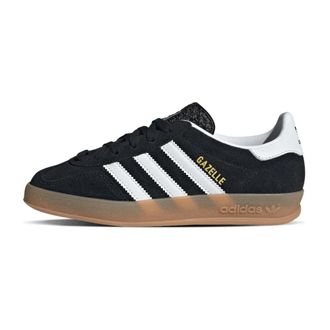 adidas Gazelle Indoor Zwarte Sneakers Retro Stijl - Heren - Skateschoenen - Zwart - 35 1/2 EU - Su&egrave;de - Fitness