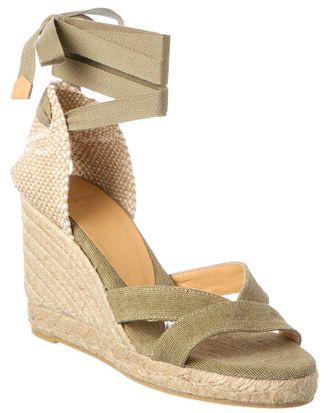Castaner Bailey Canvas Wedge Sandal