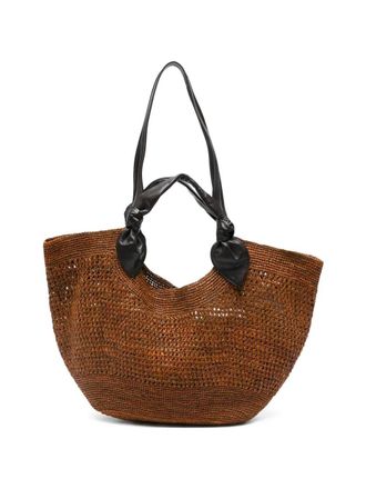Hereu Fonol Large Raffia Bag