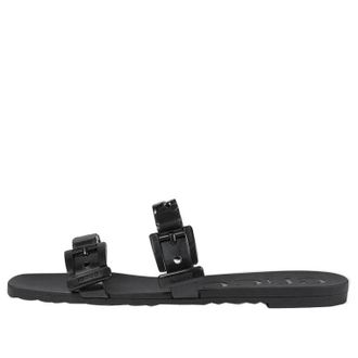 Gucci (WMNS) Gucci Rubber Slide Sandal Black 624731-J8700-1000