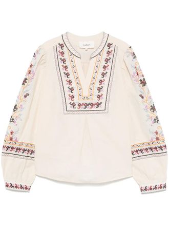 BA&SH Caloe blouse - Neutrals