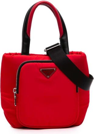 Prada Pre-owned Prada Small Tessuto Pocket Cargo Tote Ladies Z0KDRNB4GC5L61NP
