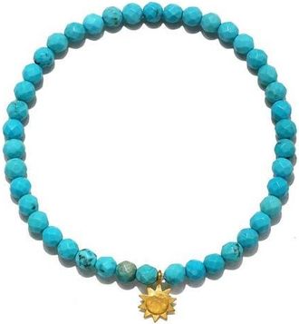 Satya Jewelry Ignite Vibrancy Turquoise Sun Bracelet in Blue at Nordstrom